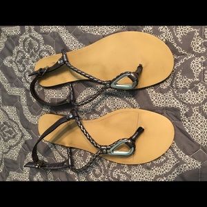 DV Metallic Sandals - 7 1/2